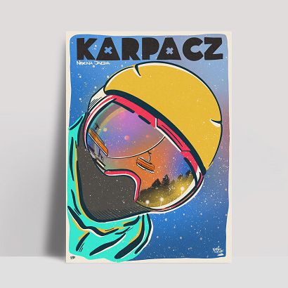 Plakat Zima - Karpacz