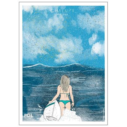 Plakat Chałupy - Surf Girl