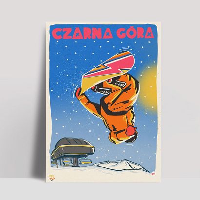 Plakat Zima - Czarna Góra