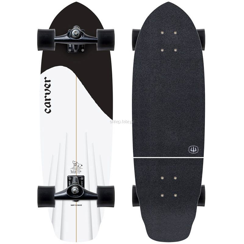 Deska surfskate Carver Coal Satin Black Tip 32.5' V4