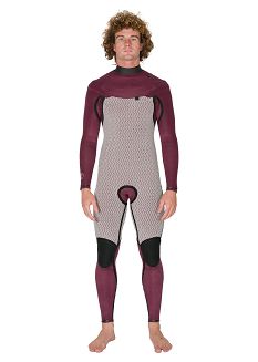 Pianka Vissla New Seas 3/2mm U-zip 2026 - 4