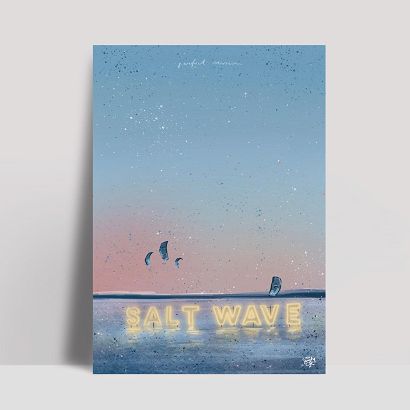 Plakat Polwysep - Salty Kites