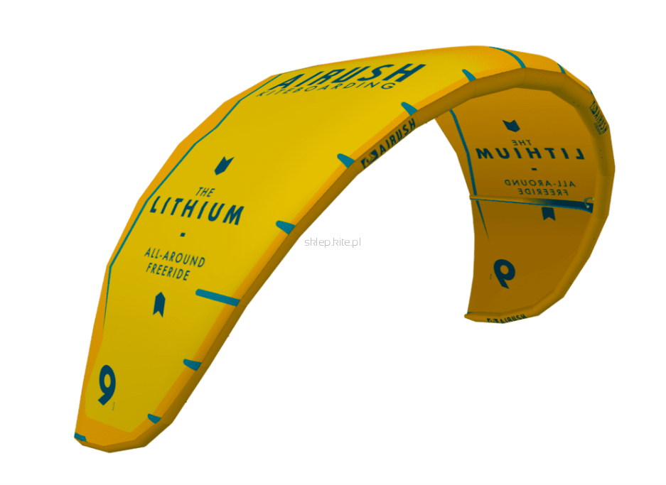 Airush Lithium V13 2024  Yellow