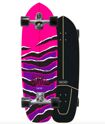 Deska Carver surfskate J.O.B Pink Tiger 33.5'