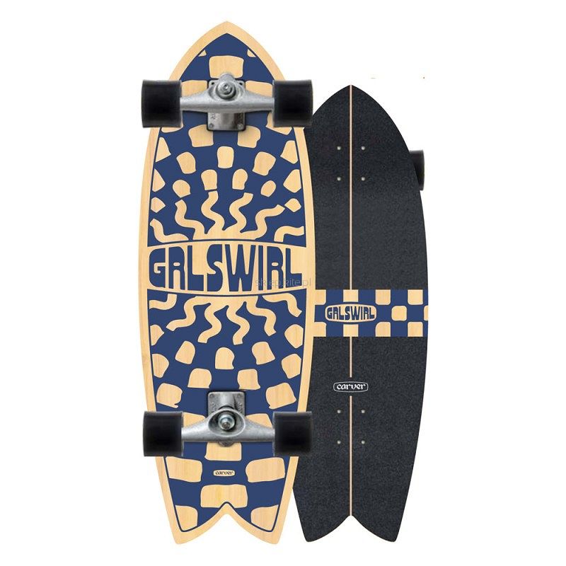 Deska surfskate Carver Swirlcheck 29.25