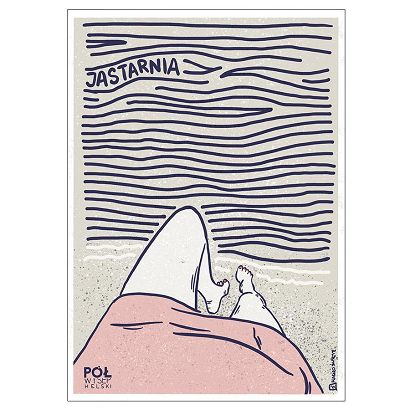 Plakat Jastarnia - Morze