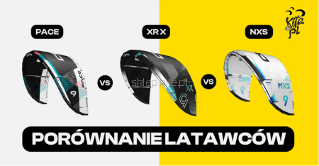 Porównanie latawców Core - XR vs NXS vs PACE